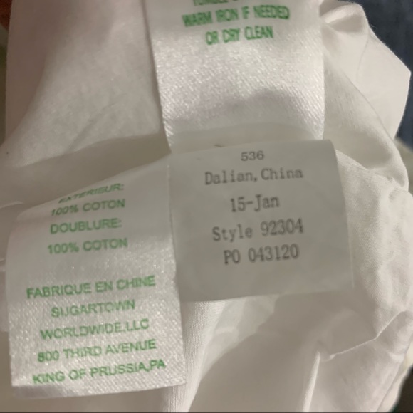 Lilly Pulitzer Tate Skirt Resort White Seeing Pink Elephants Size 6 - Picture 7 of 8